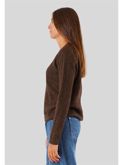 Maglione filato misto mohair 3M0858C KONTATTO | 3M0858CMORO