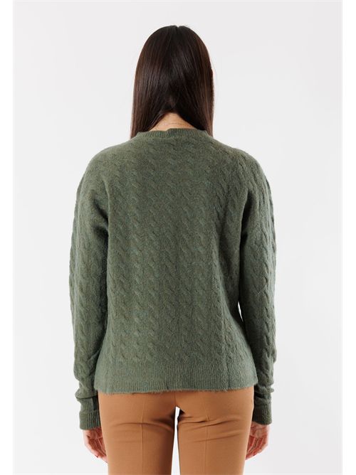 Maglione girocollo misto lana e mohair 3M0885C KONTATTO | 3M0885COLIVA