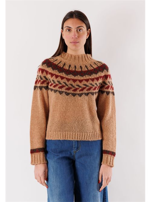 girocollo norvegese KONTATTO | 3M1094NIBISC-MOR-BORD