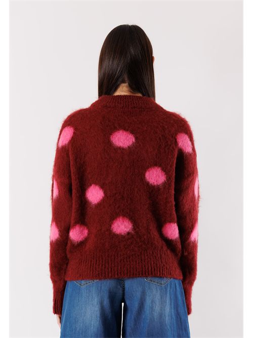 girocollo pois KONTATTO | 3M1115NIBORDO-PINK