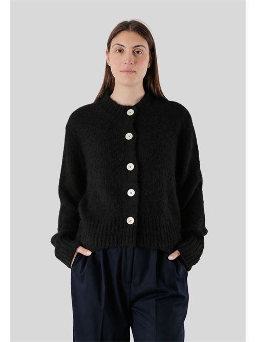 Cardigan morbido con bottoni 3M1117NI KONTATTO | 3M1117NINERO