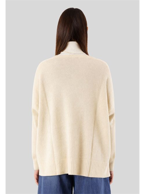cardigan con bottoni FA104N KONTATTO | FA104NBURRO