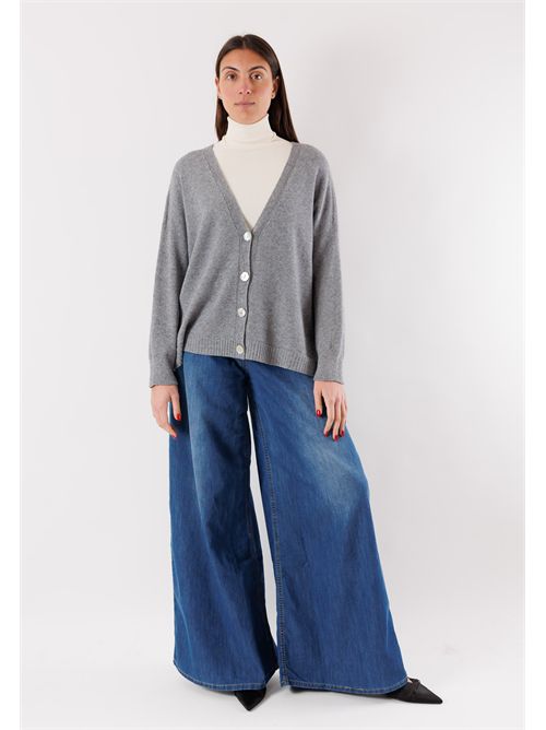 cardigan bottoni KONTATTO | FA104NGRIGIO MEL