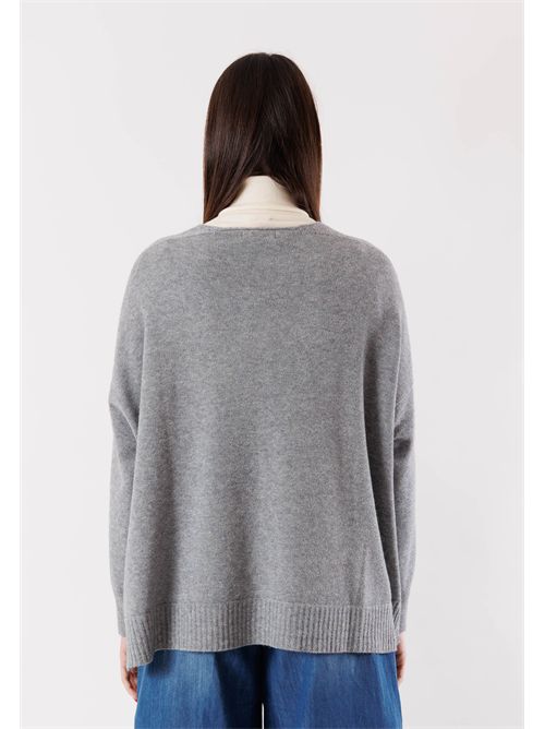 cardigan bottoni KONTATTO | FA104NGRIGIO MEL