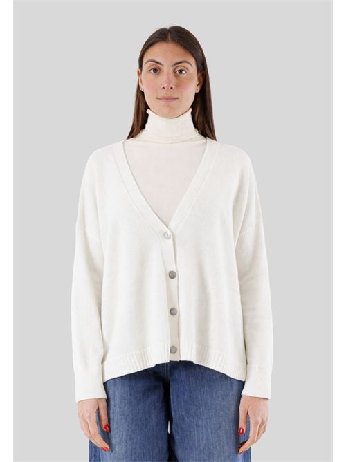 cardigan con bottoni FA104N KONTATTO | FA104NPANNA