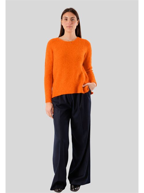 maglia scollo barca con spacchi FA121N KONTATTO | FA121NARANCIO