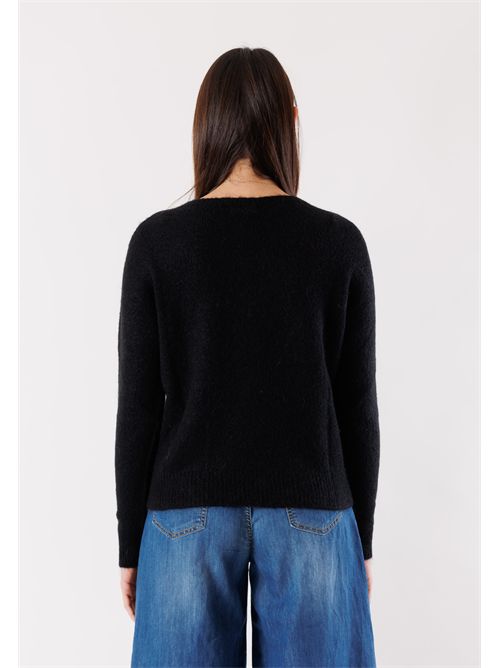 maglia girocollo KONTATTO | FA129NNERO