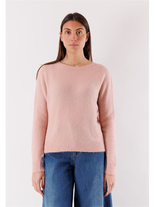 maglia girocollo KONTATTO | FA129NROSA