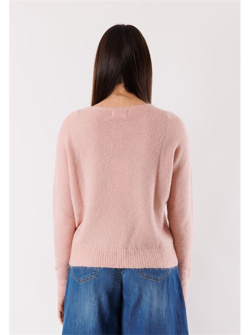 maglia girocollo KONTATTO | FA129NROSA