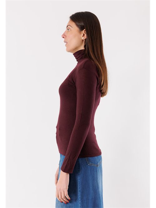 Dolcevita manica lunga,vestibilità aderente MR5001C KONTATTO | MR5001CMELANZANA