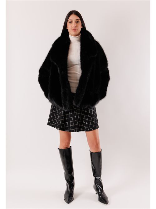 Soft cut faux fur SV401C KONTATTO | SV401CNERO-BLACK