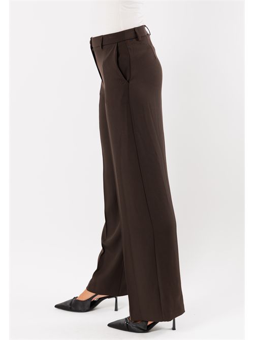pantaloni palazzo MESANGE | AI25518MORO