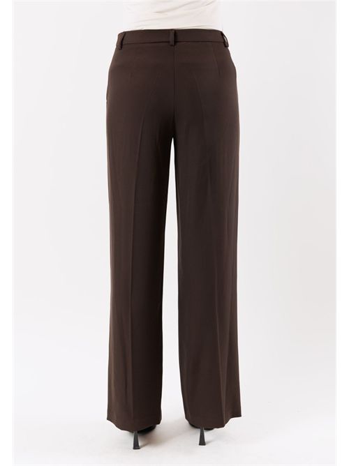 pantaloni palazzo MESANGE | AI25518MORO