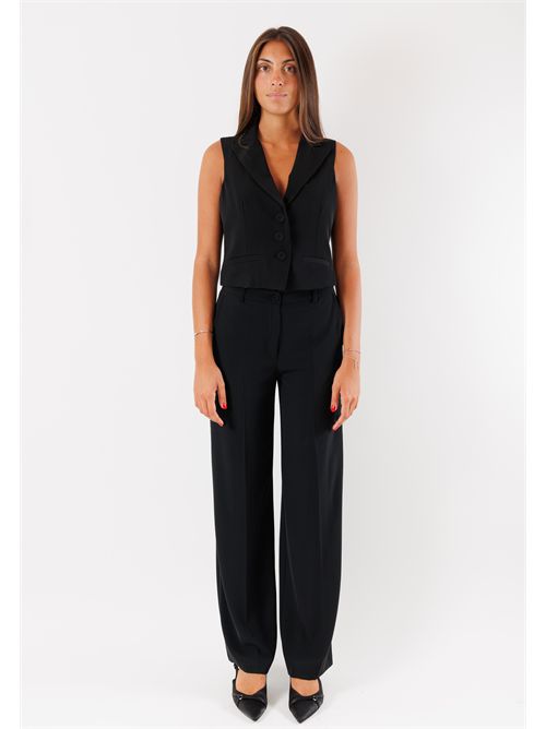 pantaloni palazzo MESANGE | AI25518NERO