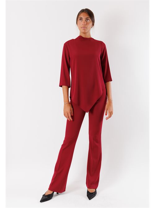 diagonal jacket AI25540 MESANGE | AI25540BORDEAUX