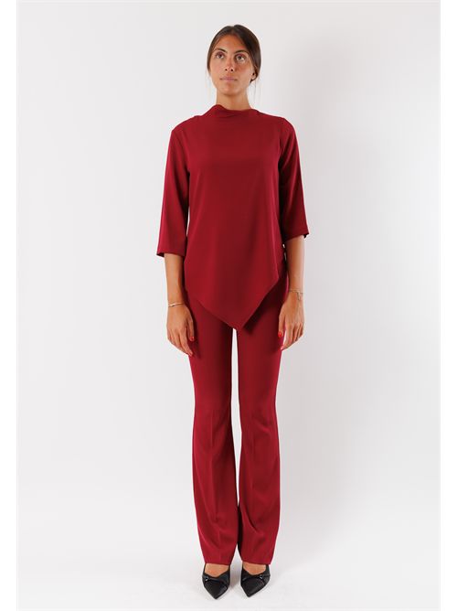 diagonal jacket AI25540 MESANGE | AI25540BORDEAUX