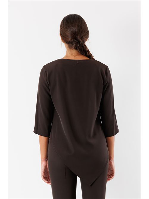 diagonal jacket AI25540 MESANGE | AI25540MORO
