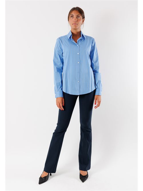 camicia gessata modello classico AI25669 MESANGE | AI25669GESS CEL