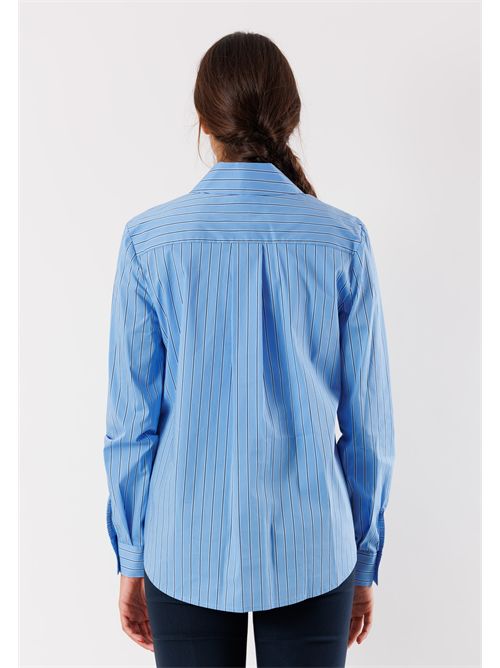 camicia gessata modello classico AI25669 MESANGE | AI25669GESS CEL