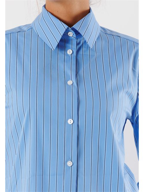 camicia gessata modello classico AI25669 MESANGE | AI25669GESS CEL