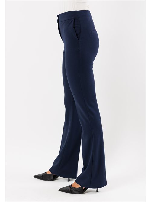completo con giacca doppiopetto e pantalone a zampa AI25685 MESANGE | AI25685BLU