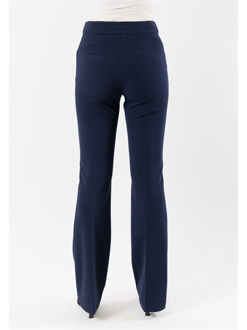 completo con giacca doppiopetto e pantalone a zampa AI25685 MESANGE | AI25685BLU