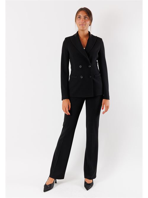 completo d/petto pant zampa MESANGE | AI25685NERO
