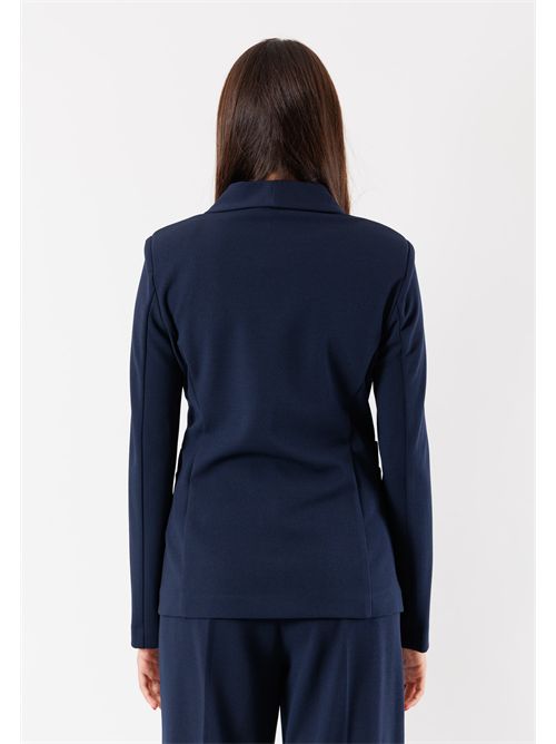 Completo con giacca monopetto e pantalone palazzo AI25686 MESANGE | AI25686BLU