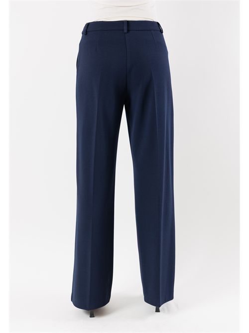 Completo con giacca monopetto e pantalone palazzo AI25686 MESANGE | AI25686BLU