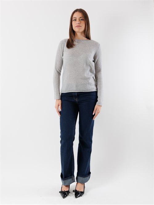 maglia scollo v MESANGE | ELSACAGRIGIO