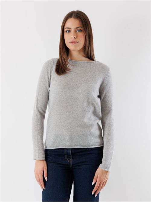 maglia scollo v MESANGE | ELSACAGRIGIO
