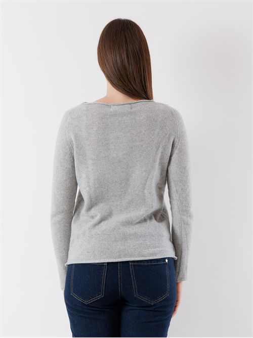 maglia scollo v MESANGE | ELSACAGRIGIO