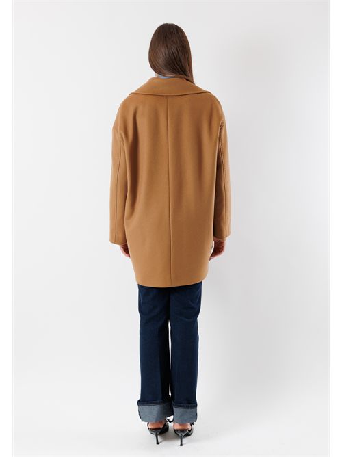Short coat in pure virgin wool G50-80CV MESANGE | G50-80CVCAMMELLO