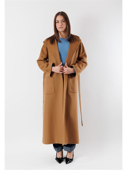 cappotto 100% lana MESANGE | M33-130CVCAMMELLO