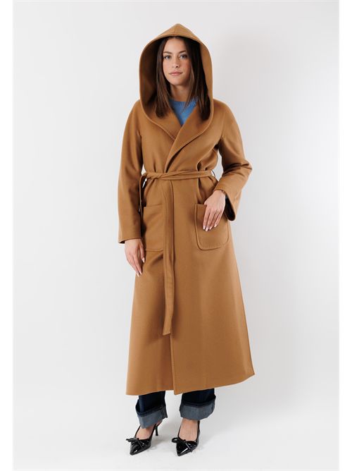 cappotto 100% lana MESANGE | M33-130CVCAMMELLO