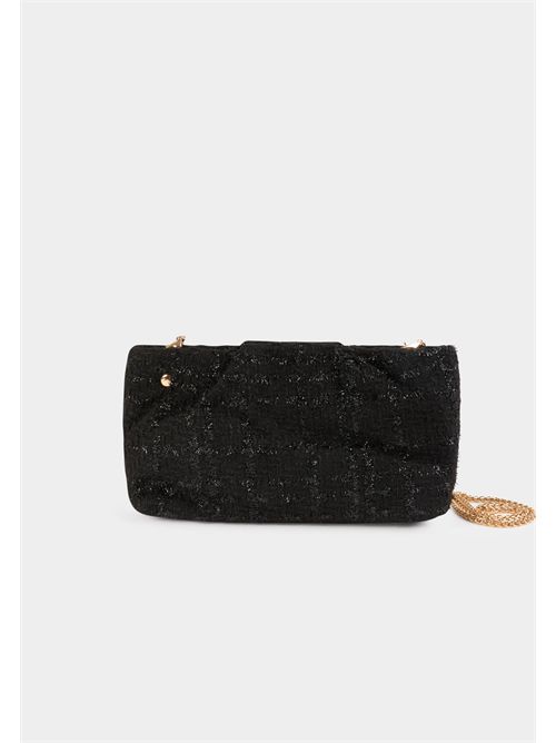 Tweed bag with gold chain 2POLNO MORGAN DE TOI | 2POLNONOIR