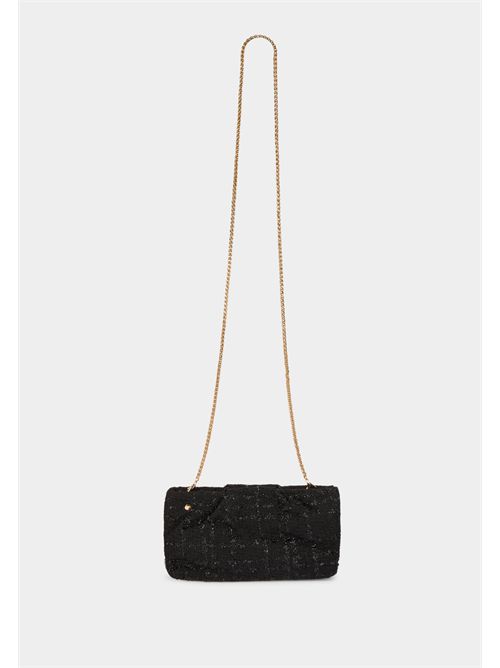 Tweed bag with gold chain 2POLNO MORGAN DE TOI | 2POLNONOIR