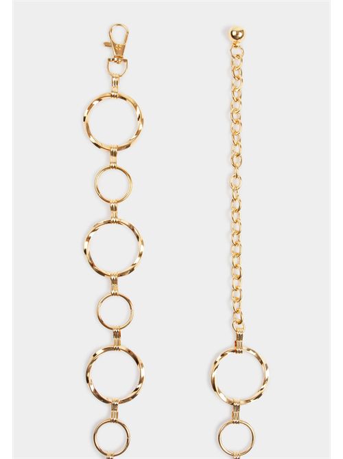 Golden jewel belt with rings 3META MORGAN DE TOI | 3METAJAUNE OR
