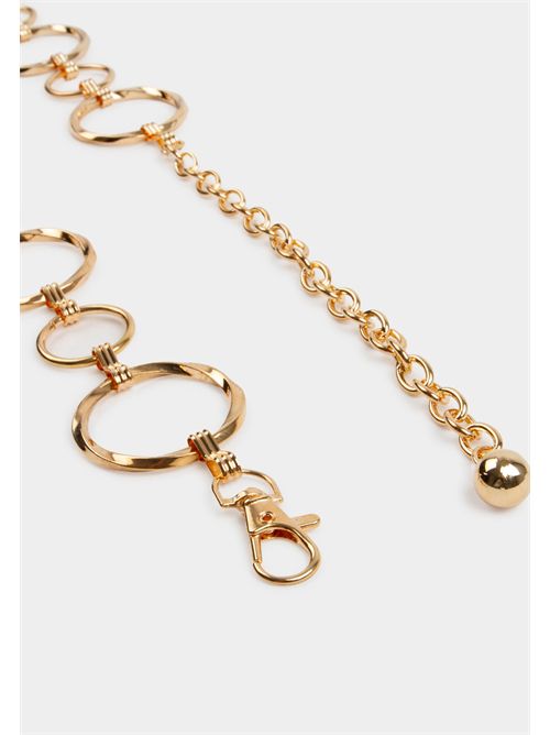 Golden jewel belt with rings 3META MORGAN DE TOI | 3METAJAUNE OR