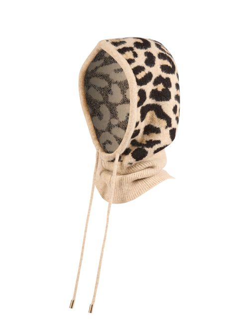 Hood with leopard print 5CALEO MORGAN DE TOI | 5CALEOMULTICOLORE