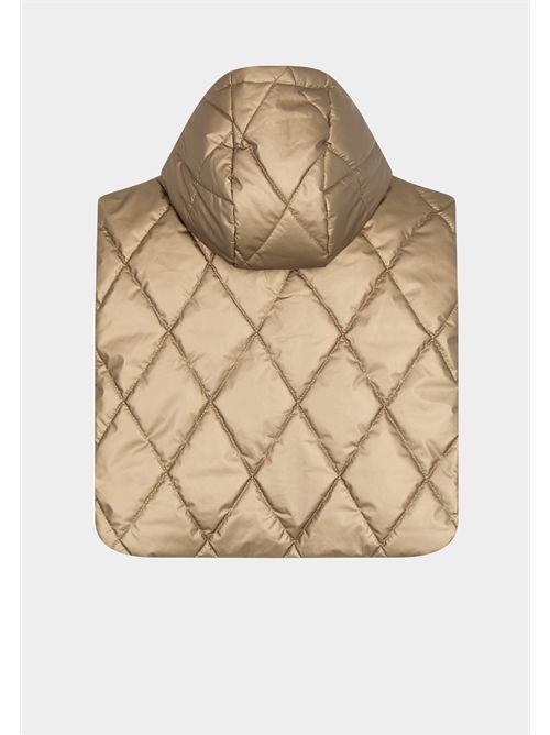 Poncho trapuntato con cappuccio 5CODOU MORGAN DE TOI | 5CODOUCOULEUR CUIVRE