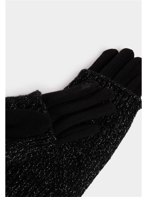 glitter knit gloves 5GMILU MORGAN DE TOI | 5GMILUNOIR