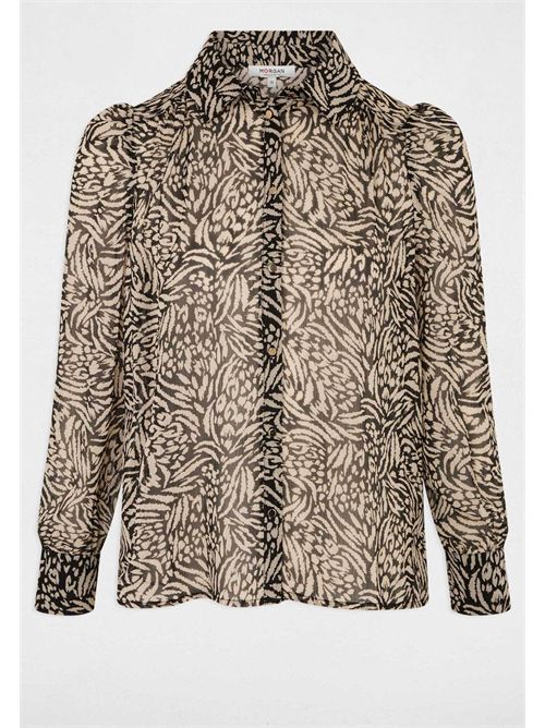 Camicia con stampa animalier CAPITAL ( TAGLIE FRANCESI ) MORGAN DE TOI | CAPITALMULTICOLORE