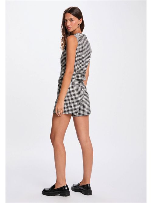 Gilet con fantasia pied-de-poule CJEAN ( TAGLIE FRANCESI ) MORGAN DE TOI | CJEAN.FMULTICOLORE