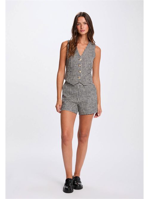 Gilet con fantasia pied-de-poule CJEAN ( TAGLIE FRANCESI ) MORGAN DE TOI | CJEAN.FMULTICOLORE