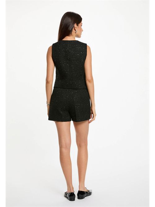 Gilet con scollo a V e bottoni frontali CLACK ( TAGLIE FRANCESI ) MORGAN DE TOI | CLACKNOIR