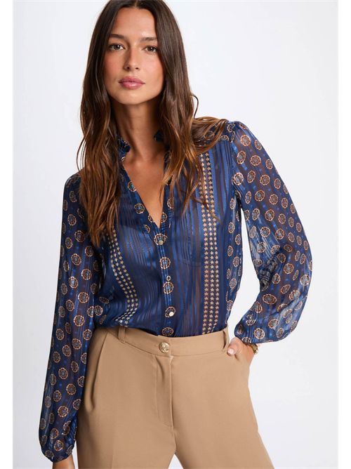 Camicia multicolore CLAVI,F ( TAGLIE FRANCESI ) MORGAN DE TOI | CLAVI.FMULTICOLORE