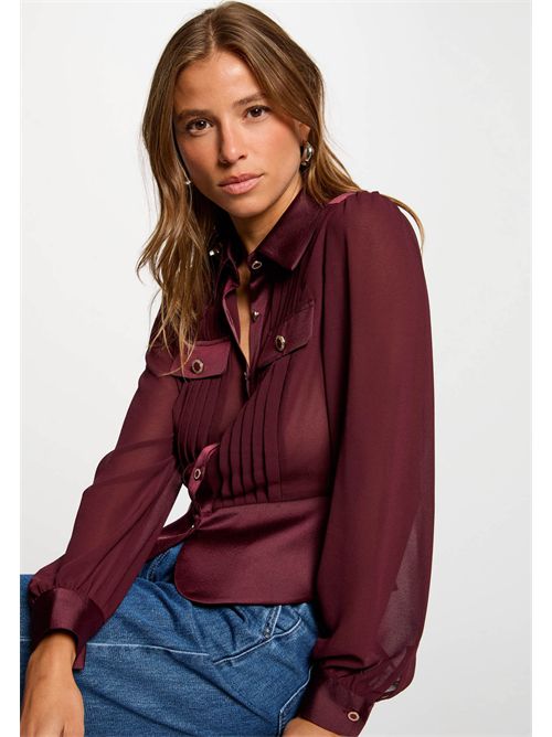 Camicia con tasche CLOCLO ( TAGLIE FRANCESI ) MORGAN DE TOI | CLOCLOPRUNE