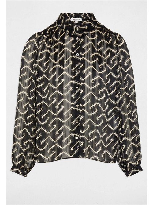 Camicia con stampa geometrica CPLIST2 ( TAGLIE FRANCESI ) MORGAN DE TOI | CPLIST2MULTICOLORE