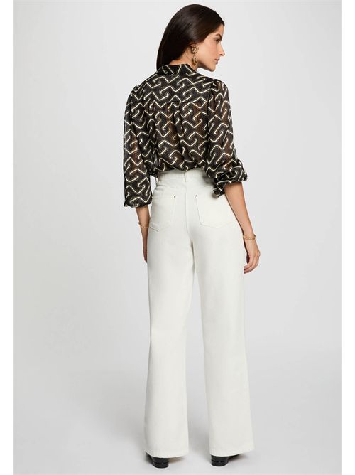 Camicia con stampa geometrica CPLIST2 ( TAGLIE FRANCESI ) MORGAN DE TOI | CPLIST2MULTICOLORE